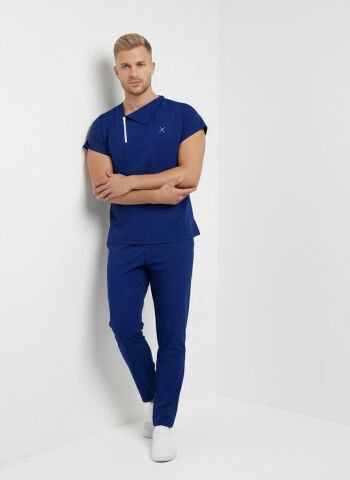 Mr. Single Collar Serisi Takım Saks Mavisi