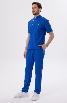 Master Piece Serisi Takım Saks Mavisi