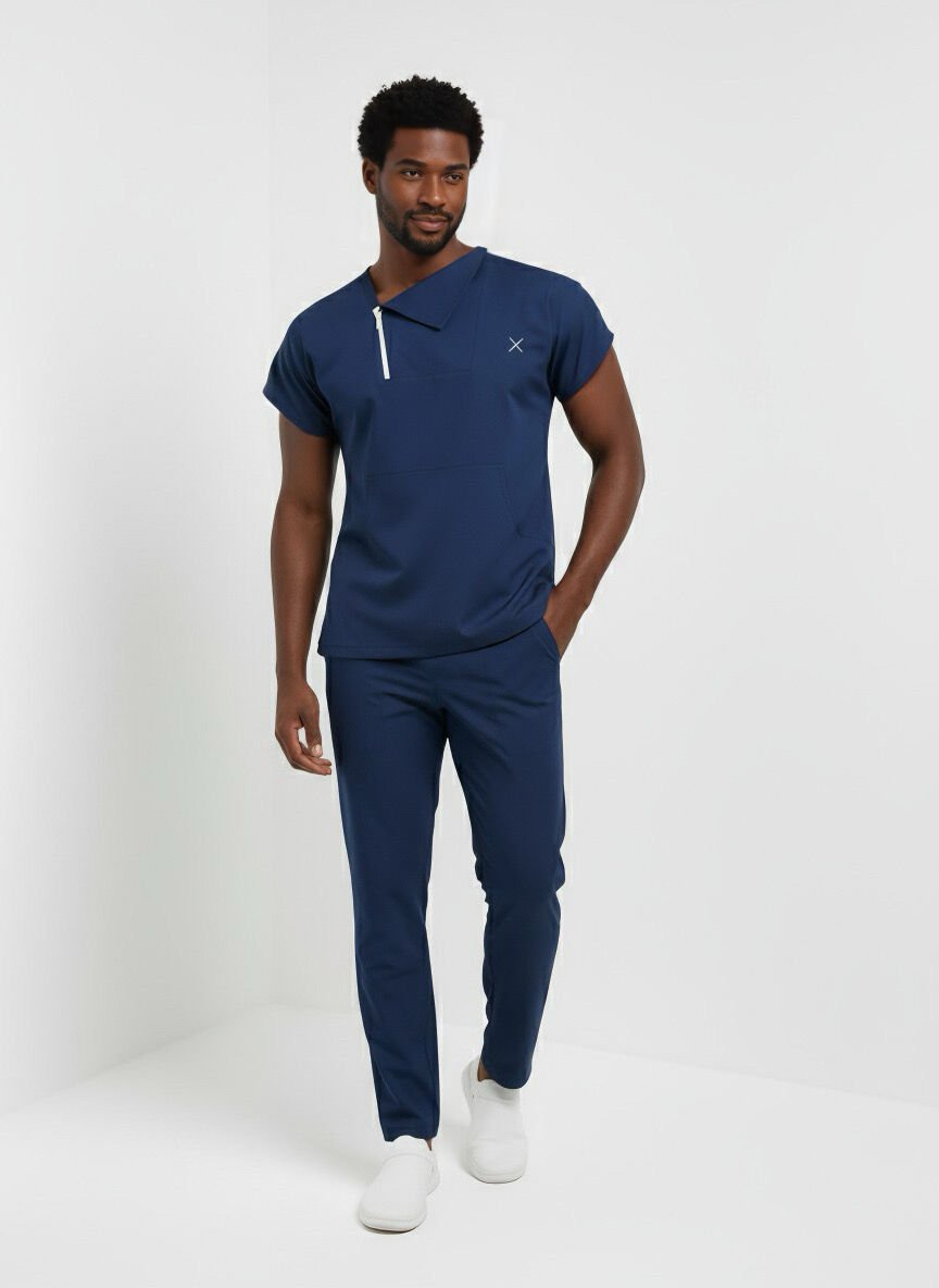 Mr. Single Collar Serisi Takım Lacivert