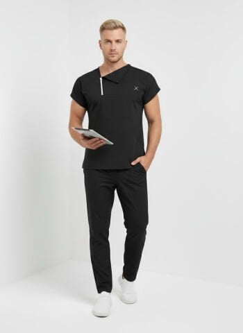 Mr. Single Collar Serisi Takım Siyah