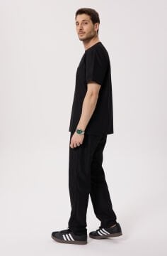 Lines Serisi Takım Siyah