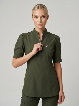 Pumpkin Hijab Serisi Takım Haki