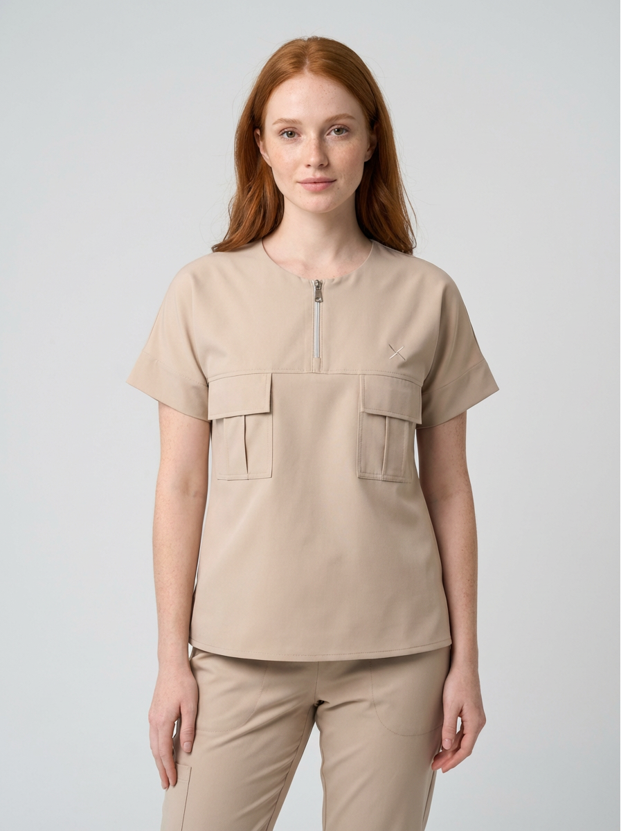 Ms. Flap Serisi Takım Bej