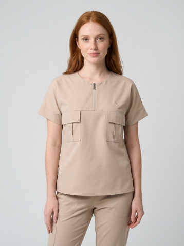 Ms. Flap Serisi Takım Bej