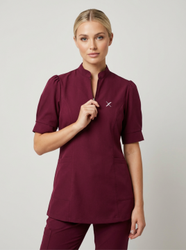 Pumpkin Hijab Serisi Takım Bordo