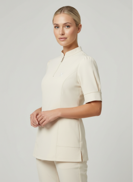 Pumpkin Hijab Serisi Takım Krem