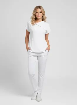 Ms. Single Collar Serisi Takım Beyaz