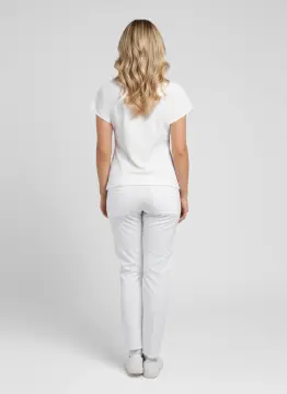 Ms. Single Collar Serisi Takım Beyaz