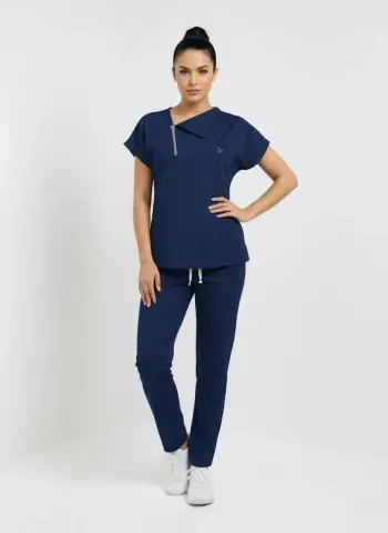 Ms. Single Collar Serisi Takım L - Lacivert