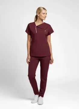 Ms. Single Collar Serisi Takım Bordo