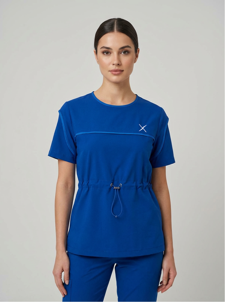 Ms. Lines Serisi Takım Saks Mavisi