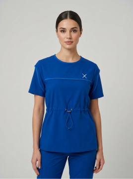 Ms. Lines Serisi Takım Saks Mavisi