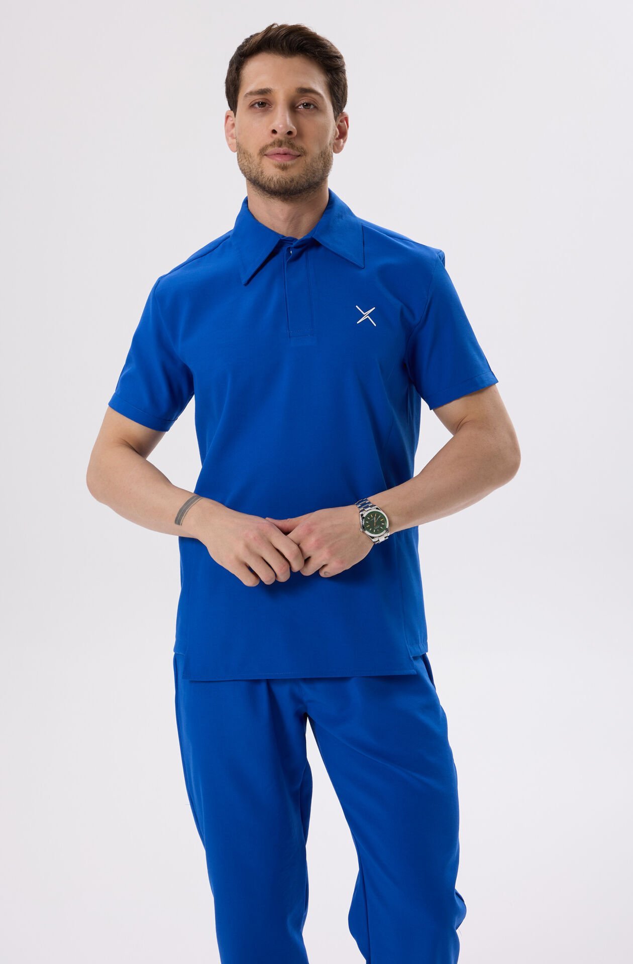 Tee Serisi Takım Saks Mavisi