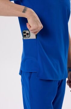 Tee Serisi Takım Saks Mavisi