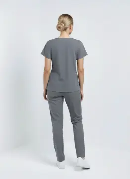 Ms. Single Collar Serisi Takım Gri