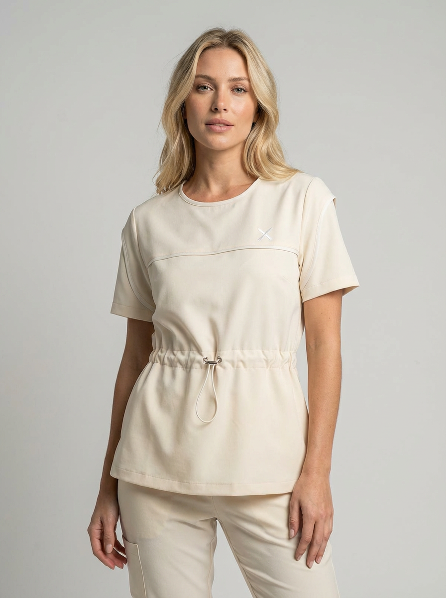 Ms. Lines Serisi Takım 4XL - Krem 126