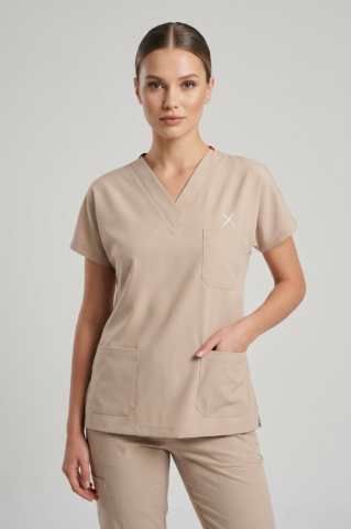 Ms. Daily Serisi Takım 4XL - Bej