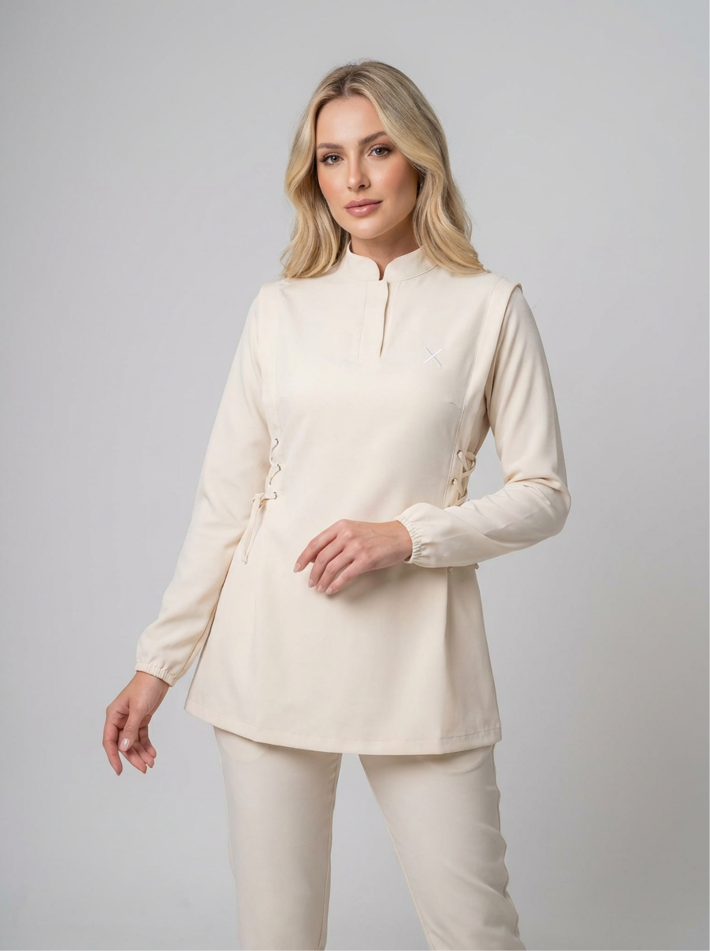 Modesty Serisi Takım Krem