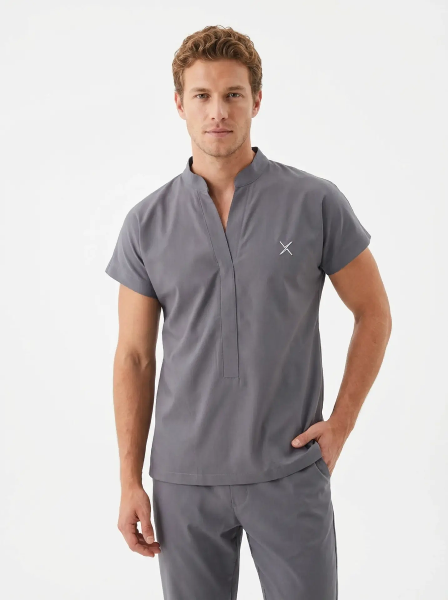 Mr. Long Pat Serisi Takım Gri