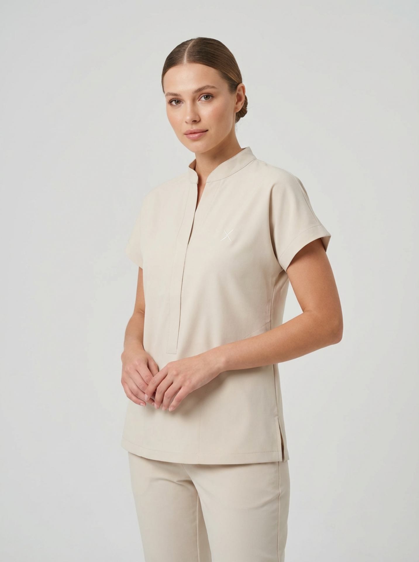 Ms. Long Pat Serisi Takım S - Krem 126