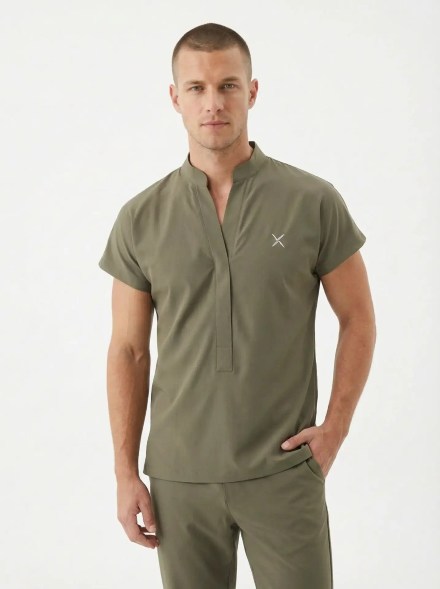 Mr. Long Pat Serisi Takım Haki