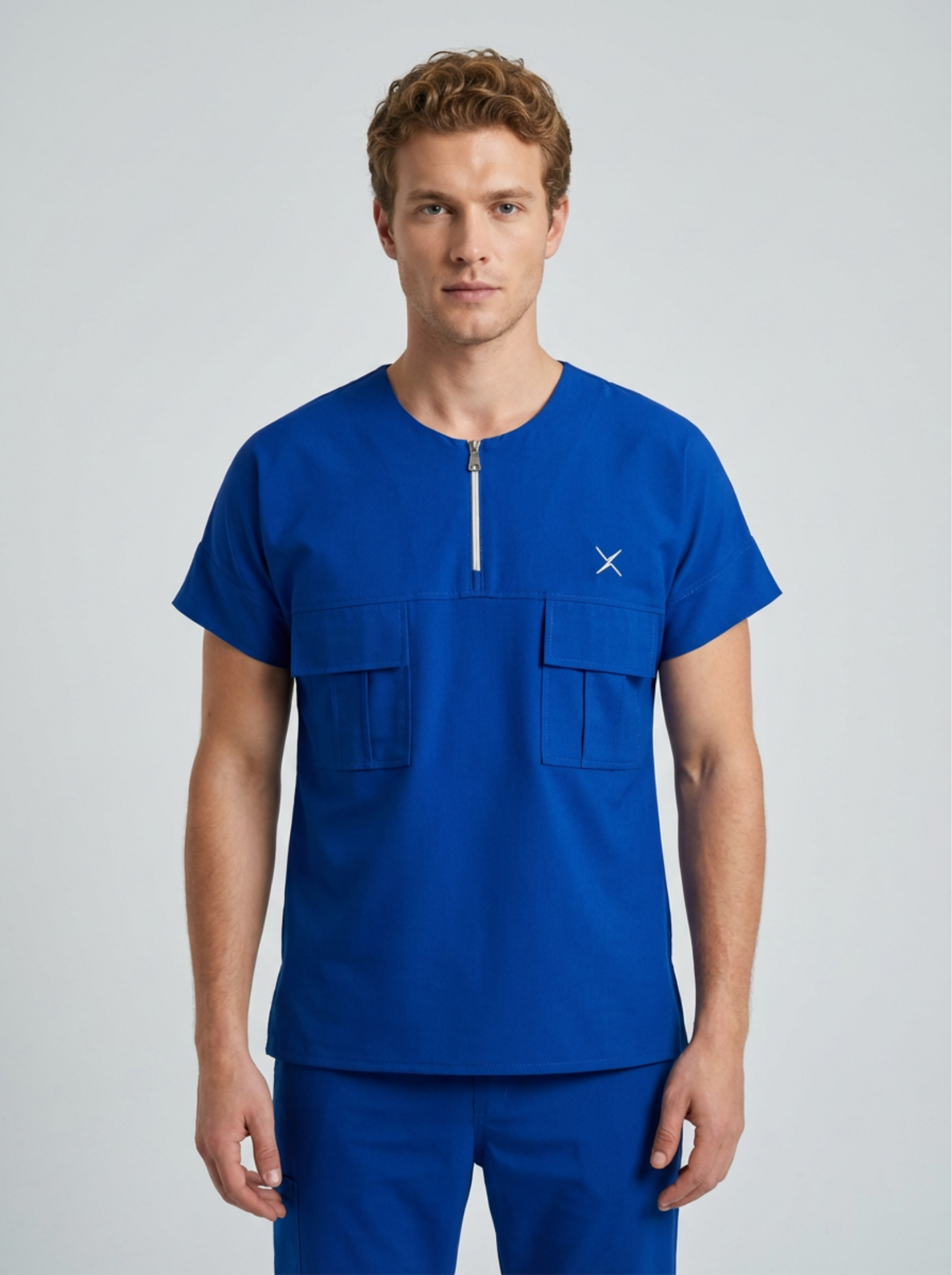 Mr. Flap Serisi Takım Saks Mavisi