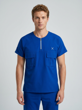 Mr. Flap Serisi Takım Saks Mavisi