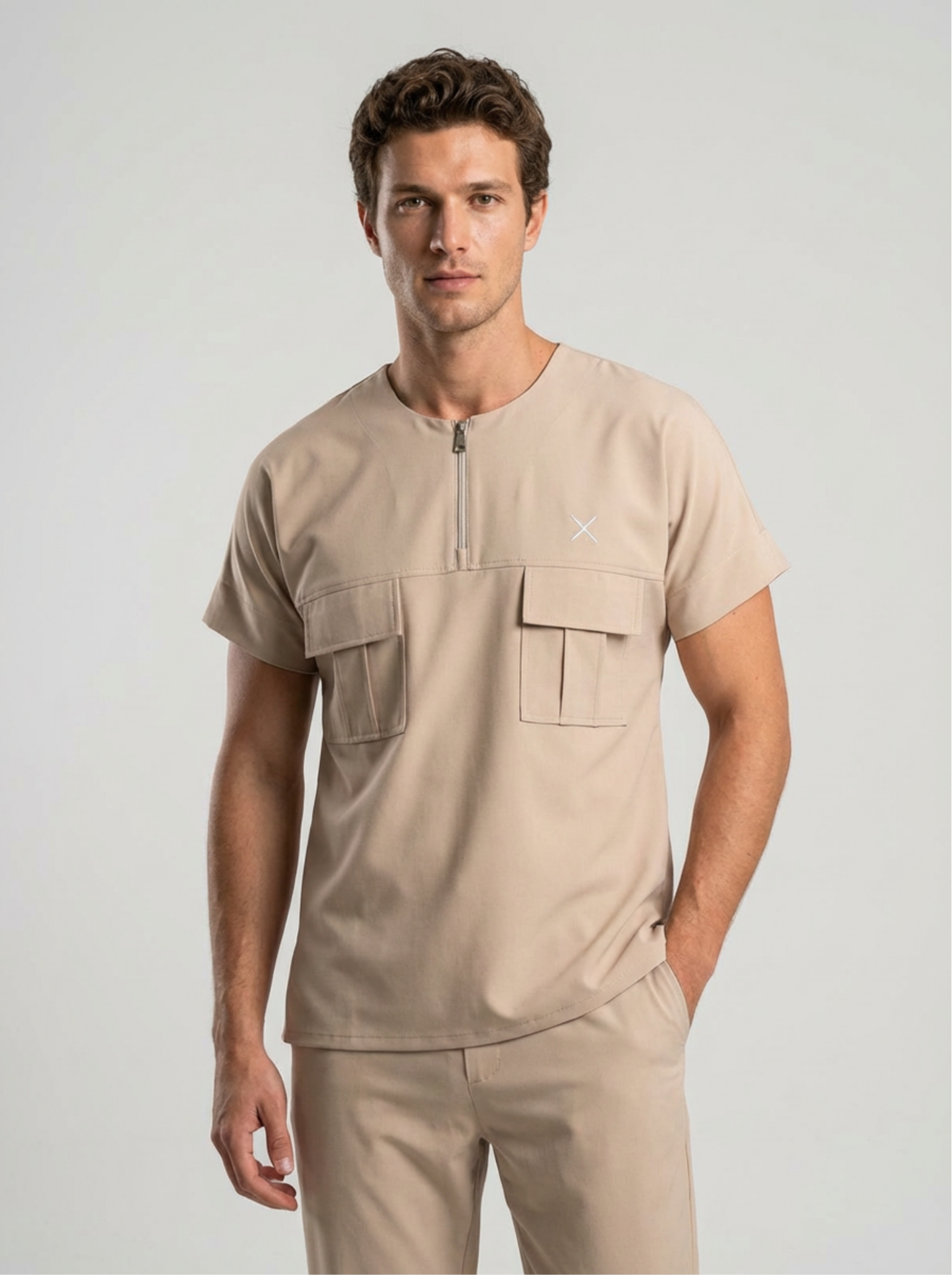 Mr. Flap Serisi Takım Bej