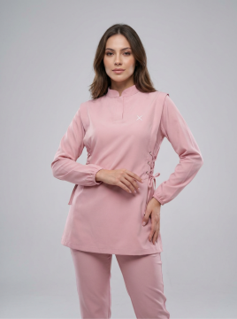 Modesty Serisi Takım Gül Kurusu