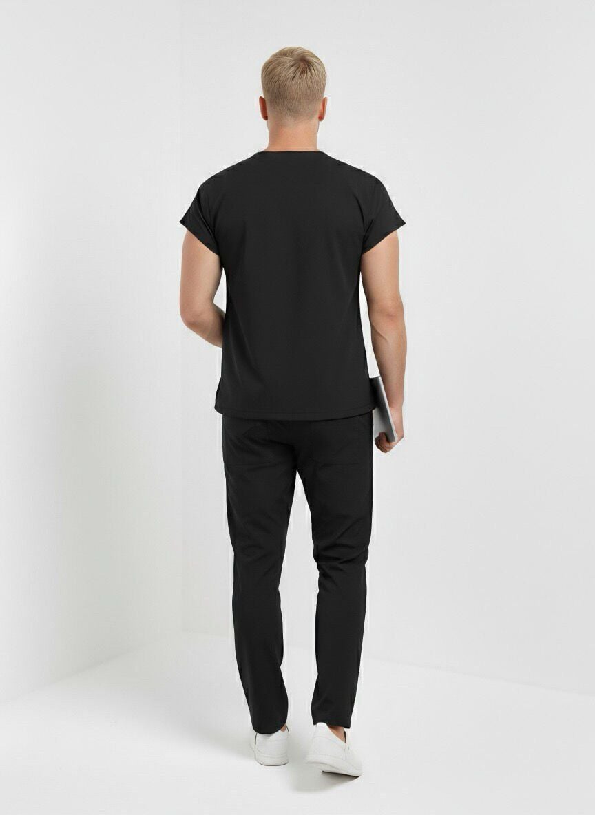 Mr. Single Collar Serisi Takım L - Siyah 113