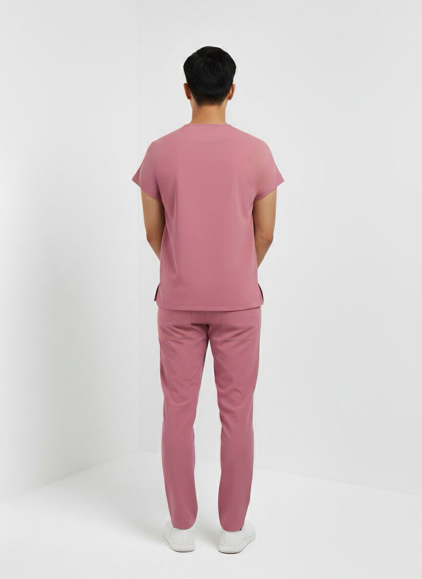 Mr. Single Collar Serisi Takım 3XL - Gül Kurusu 123