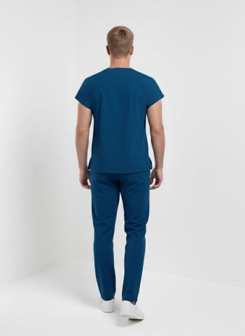 Mr. Single Collar Serisi Takım 4XL - Mavi 125