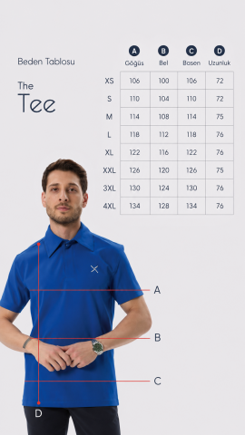 Tee Serisi Takım XS - Mavi 125