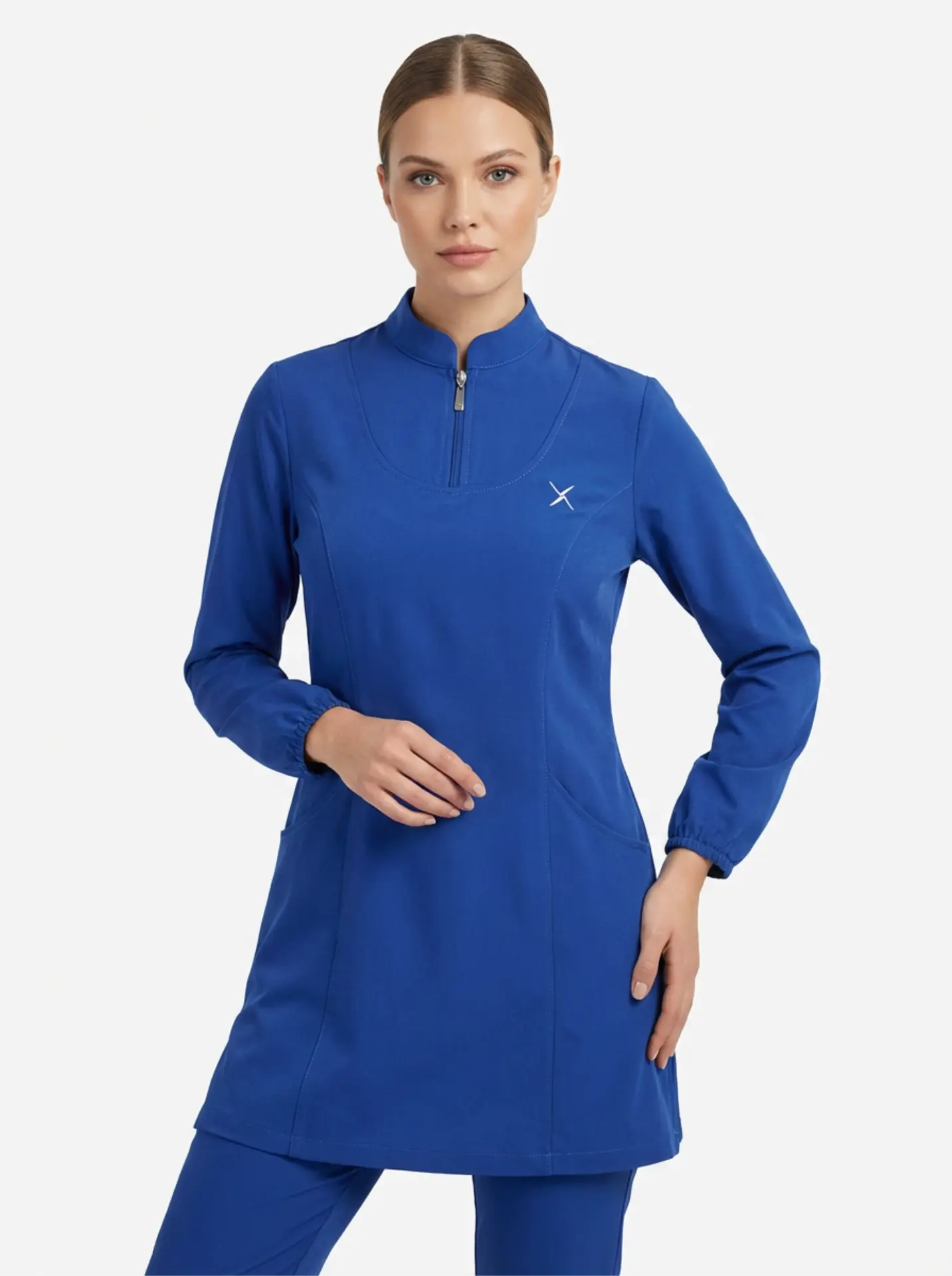 Grace Serisi Takım Saks Mavisi