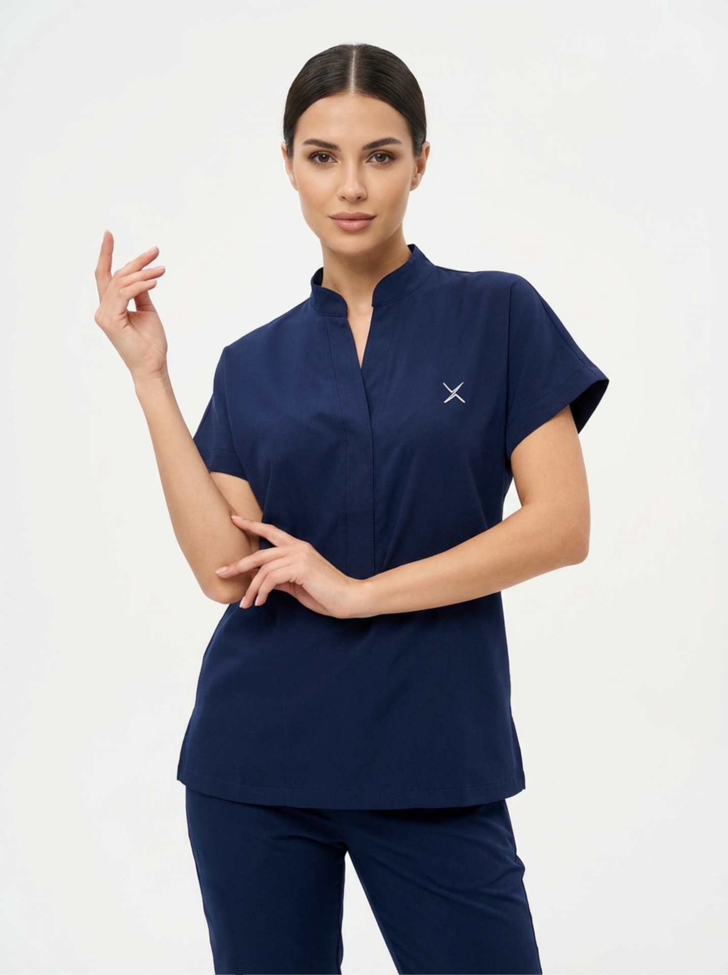 Ms. Long Pat Serisi Takım Lacivert