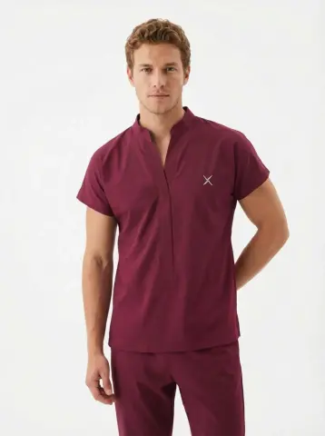 Mr. Long Pat Serisi Takım XXS - Bordo 120
