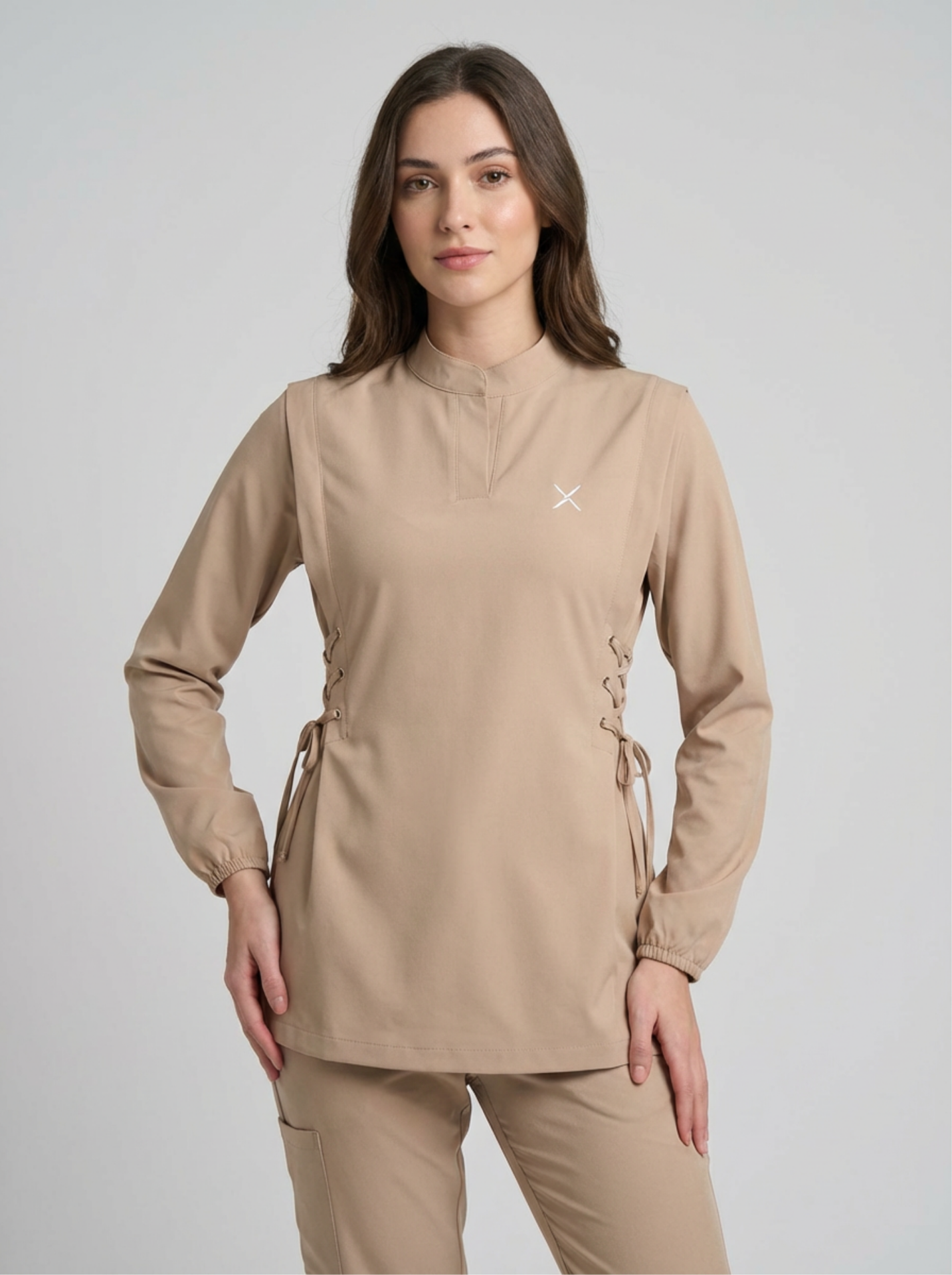 Modesty Serisi Takım XXS - Bej