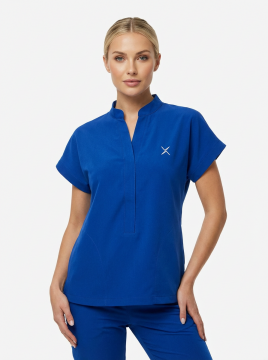 Ms. Long Pat Serisi Takım Saks Mavisi