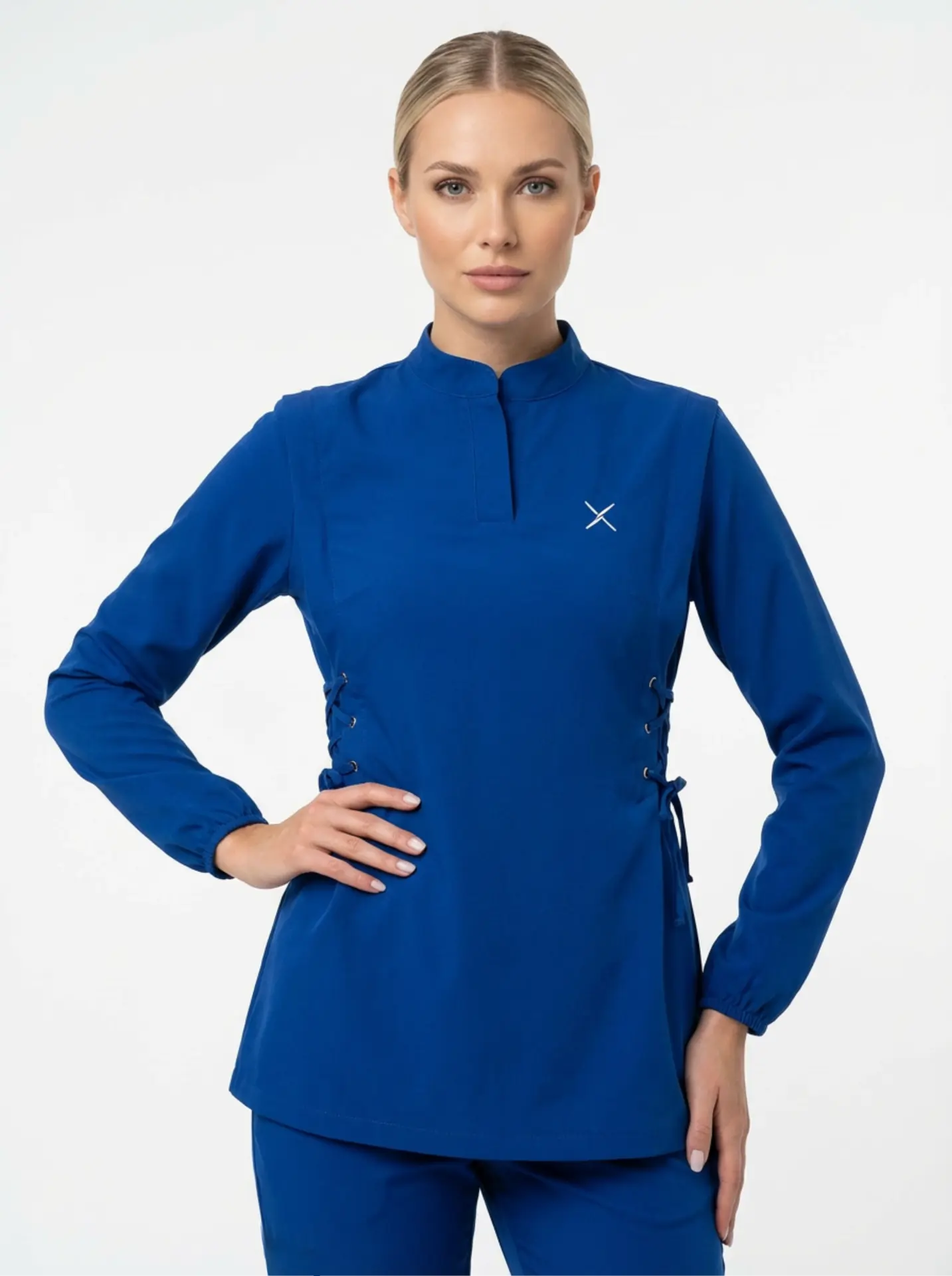 Modesty Serisi Takım Saks Mavisi