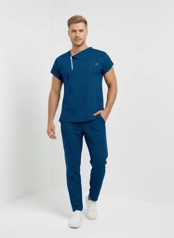 Mr. Single Collar Serisi Takım Mavi