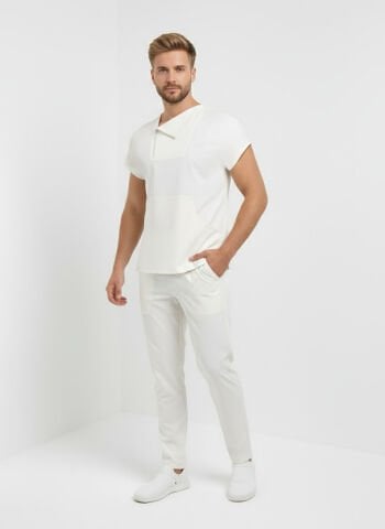 Mr. Single Collar Serisi Takım Beyaz