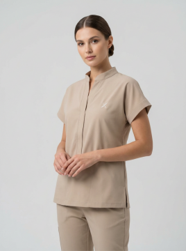 Ms. Long Pat Serisi Takım Bej